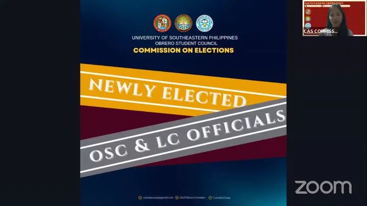 thecolhead's tweet photo. 𝐎𝐒𝐂, 𝐋𝐂 𝐧𝐞𝐰𝐥𝐲 𝐞𝐥𝐞𝐜𝐭𝐞𝐝 𝐥𝐞𝐚𝐝𝐞𝐫𝐬 𝐭𝐚𝐤𝐞 𝐨𝐚𝐭𝐡

The winning candidates for the OSC and LC Elections took their oath of office during the virtual oath-taking ceremony last December 2, 2022.

Read full article here: https://t.co/rSNOW4NgCU https://t.co/stBkEyLyLg