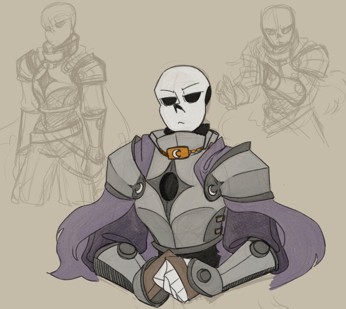 ArtOkame's tweet photo. Here some dadmare and a redesign of Nightmare armor. uwu 

#undertale #oc #nightmare #utelnightmare #utel #astrée #shipchild https://t.co/MXB7swwCY1