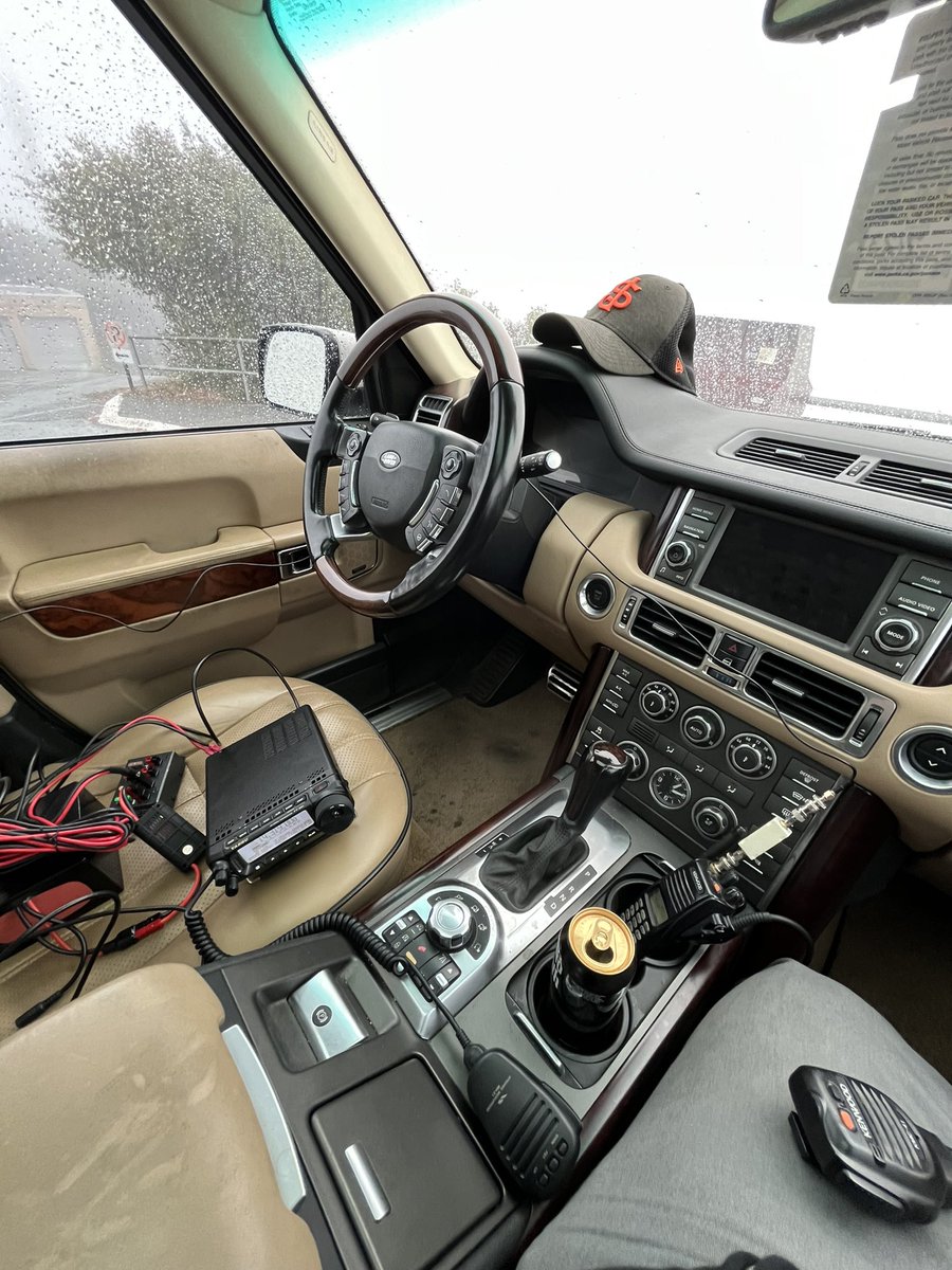 K1STG's tweet photo. A damp but fun afternoon up on Mt. Diablo (K-1176). A couple of Park-to-park contacts on 20M and a bunch of #2MeterSimplex. Thanks for the QSOs, 73. #POTA #hamradio https://t.co/MaDF0xKhTG