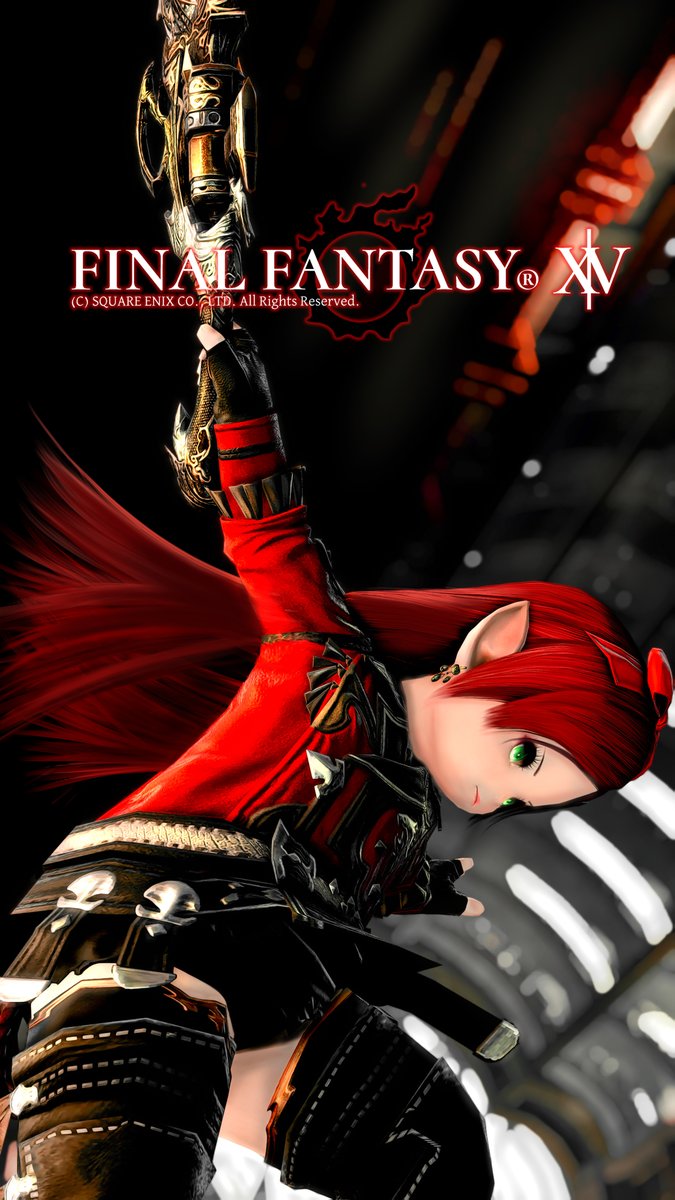 －二心一体❤️‍🔥
#FF14 #ララフェル #おはララ