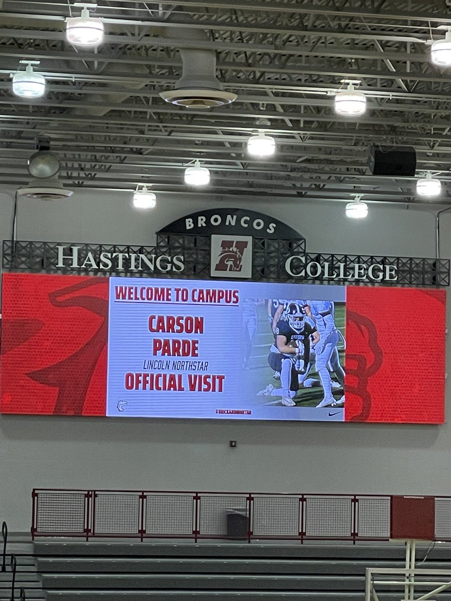 Carson Parde (@carsonparde) on Twitter photo Had a great official visit in Hastings today! Thank you for the hospitality <a href="/Coachfozz/">Kenneth m fasnacht</a> <a href="/CoachFranzen/">Matt Franzen</a> @CoachOHC @godalwayzfam1st @CoachMerrittHC Had a great official visit in Hastings today! Thank you for the hospitality <a href="/Coachfozz/">Kenneth m fasnacht</a> <a href="/CoachFranzen/">Matt Franzen</a> @CoachOHC @godalwayzfam1st @CoachMerrittHC