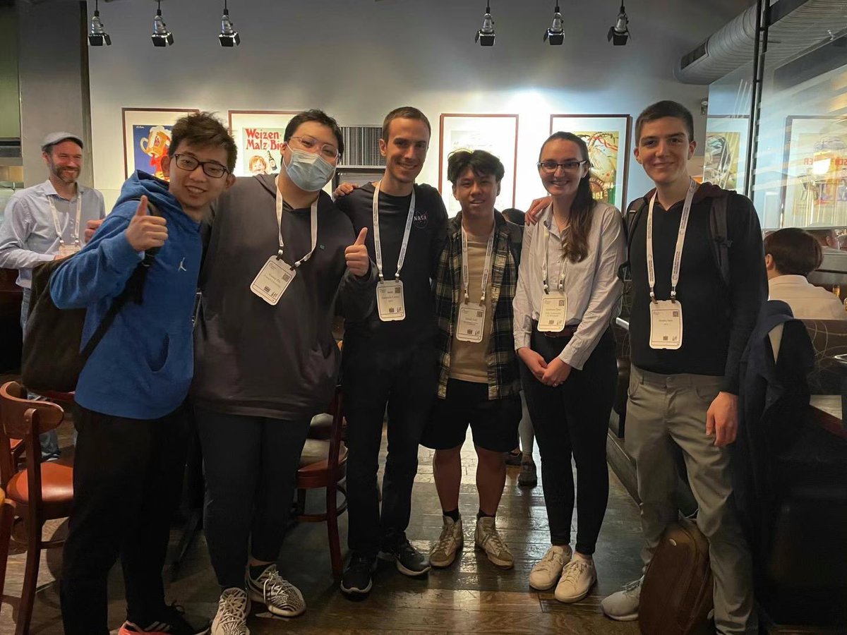 Yuanqi Du (@yuanqid) on Twitter photo Hanging out with <a href="/LogConference/">Learning on Graphs Conference 2024</a> heroes #NeurIPS2022
Looking forward to seeing you all again in another week <a href="/LogConference/">Learning on Graphs Conference 2024</a> (please register if you haven’t!)
<a href="/Zhu_Yanqiao/">Yanqiao ZHU</a> me <a href="/GabriCorso/">Gabriele Corso</a> <a href="/dereklim_lzh/">Derek Lim</a> <a href="/andreeadeac22/">Andreea Deac</a> <a href="/HannesStaerk/">Hannes Stärk</a> (from left to right) Hanging out with <a href="/LogConference/">Learning on Graphs Conference 2024</a> heroes #NeurIPS2022
Looking forward to seeing you all again in another week <a href="/LogConference/">Learning on Graphs Conference 2024</a> (please register if you haven’t!)
<a href="/Zhu_Yanqiao/">Yanqiao ZHU</a> me <a href="/GabriCorso/">Gabriele Corso</a> <a href="/dereklim_lzh/">Derek Lim</a> <a href="/andreeadeac22/">Andreea Deac</a> <a href="/HannesStaerk/">Hannes Stärk</a> (from left to right)