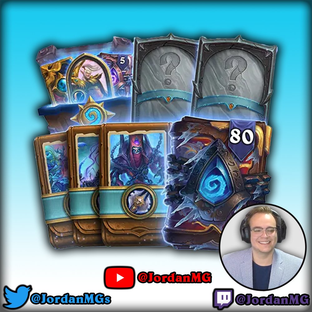 Giving away a MEGA BUNDLE for March of the Lich King courtesy of <a href="/PlayHearthstone/">Hearthstone</a>!

All you gotta do to enter is:
🔁Retweet!
🚹Follow!

I'll draw the winner the night of December 5th!