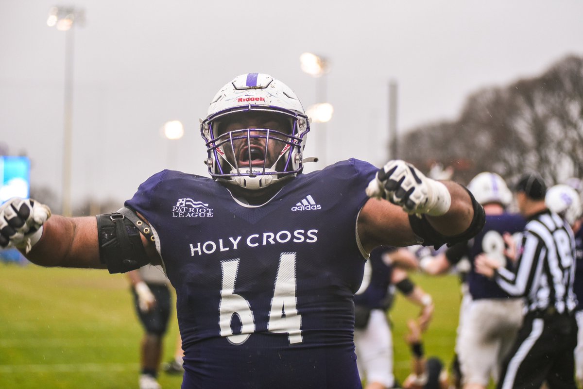 HCrossFB's tweet photo. On a rainy Saturday, the Crusaders continued to make history, advancing to the NCAA quarterfinals with a home victory over UNH: https://t.co/BTcA3l4OEb

#GoCrossGo https://t.co/bXFwRY0rHB
