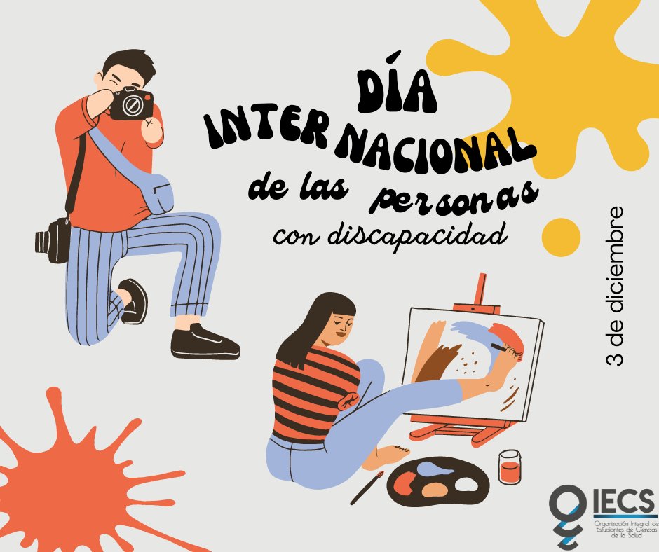 OiecsPuce's tweet photo. Cada año el Día Internacional de las Personas con Discapacidad desarrolla un lema. Para 2022, el lema es el siguiente: "Soluciones transformadoras para un desarrollo inclusivo: el papel de la innovación para impulsar un mundo accesible y equitativo".🦸🏻💖 https://t.co/U0IIVGFVf1