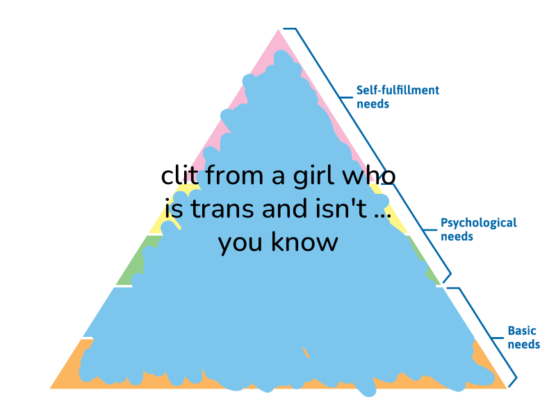 🔺hierarchy of needs🔺 tweet media