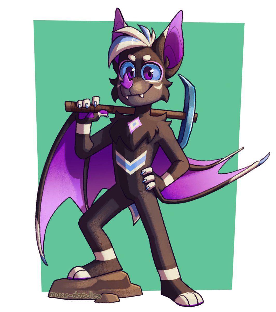 Drifter_Bat's tweet photo. Heyo! I'm Drifter the Bat! 

I'm Grey Ace/Aro and just an overall fool
I post commissioned art, and RT funny things or cute art I see
Always down to chat with new people as long as you're chill 😎

🎨: @ DeerHudson | @ maxx_d00dles | @ myarmcanfly | @ Milky_Glass https://t.co/lz55F93uoc