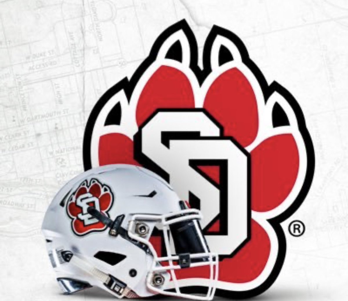100% committed Go coyotes ❤️🤍 <a href="/SDCoyotesFB/">South Dakota Football</a> <a href="/CoachBrown_DL/">Corey Brown</a> <a href="/1CoachRosie/">Josh Rosenthal</a>