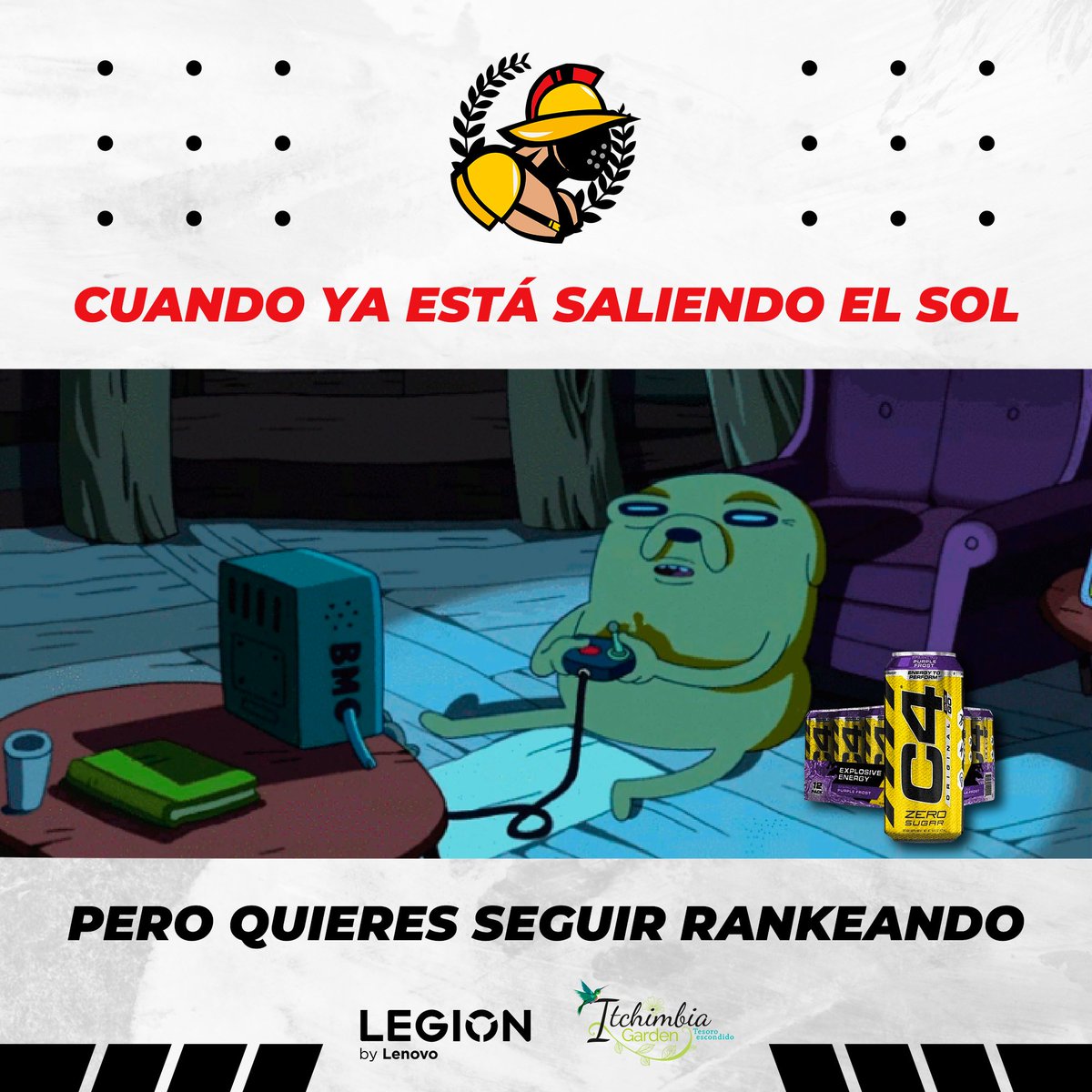 Porque quieres lograr cosas, pero ¿A que costo?☹️ Pero tranquilo junto a #SYFEc te dará ese empujoncito para continuar.😊☝️

#GoAGD #LeagueofLegends #MEMES