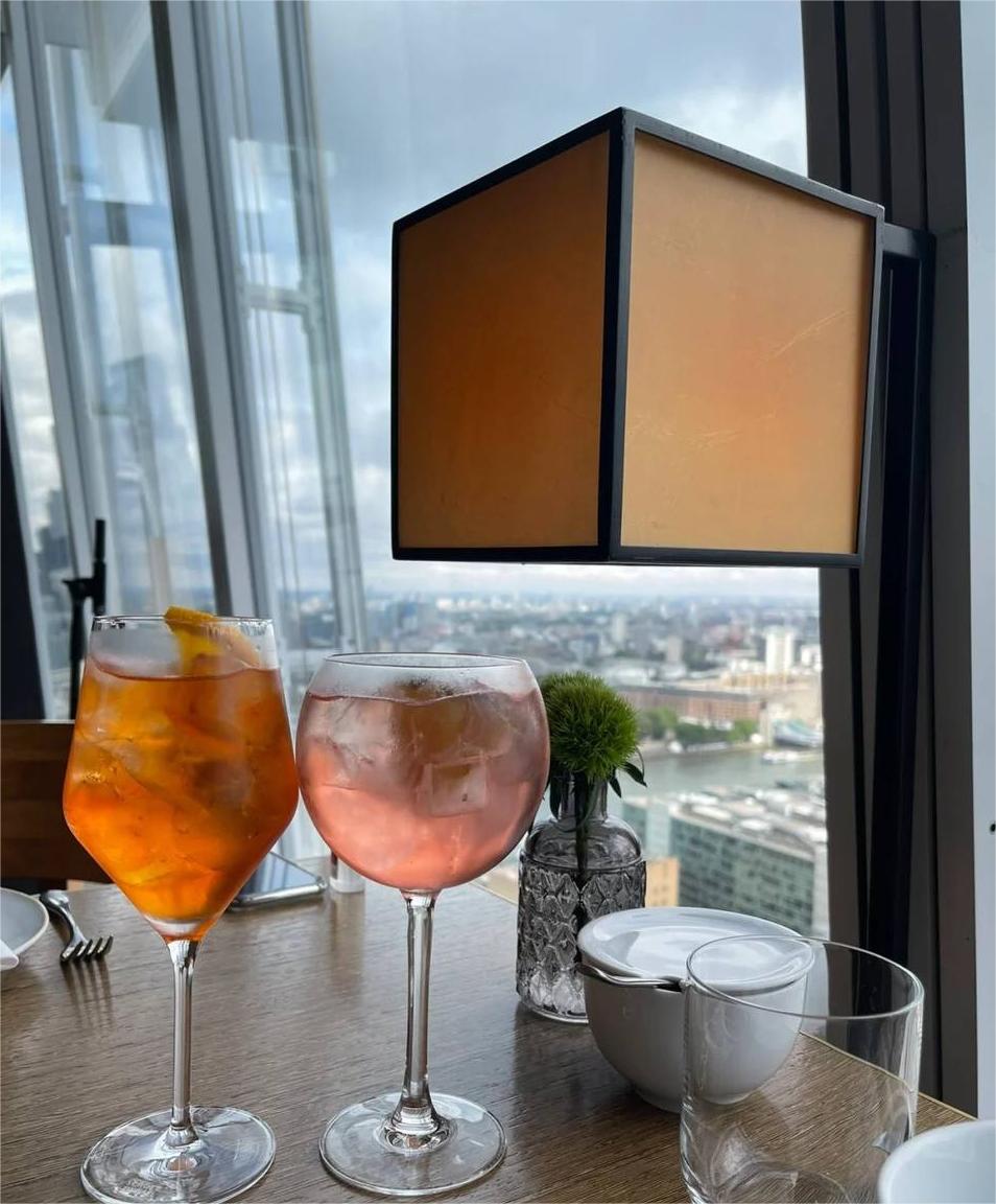 ruby_ruby1314's tweet image. London landmark shard 32-story high-rise building check-in