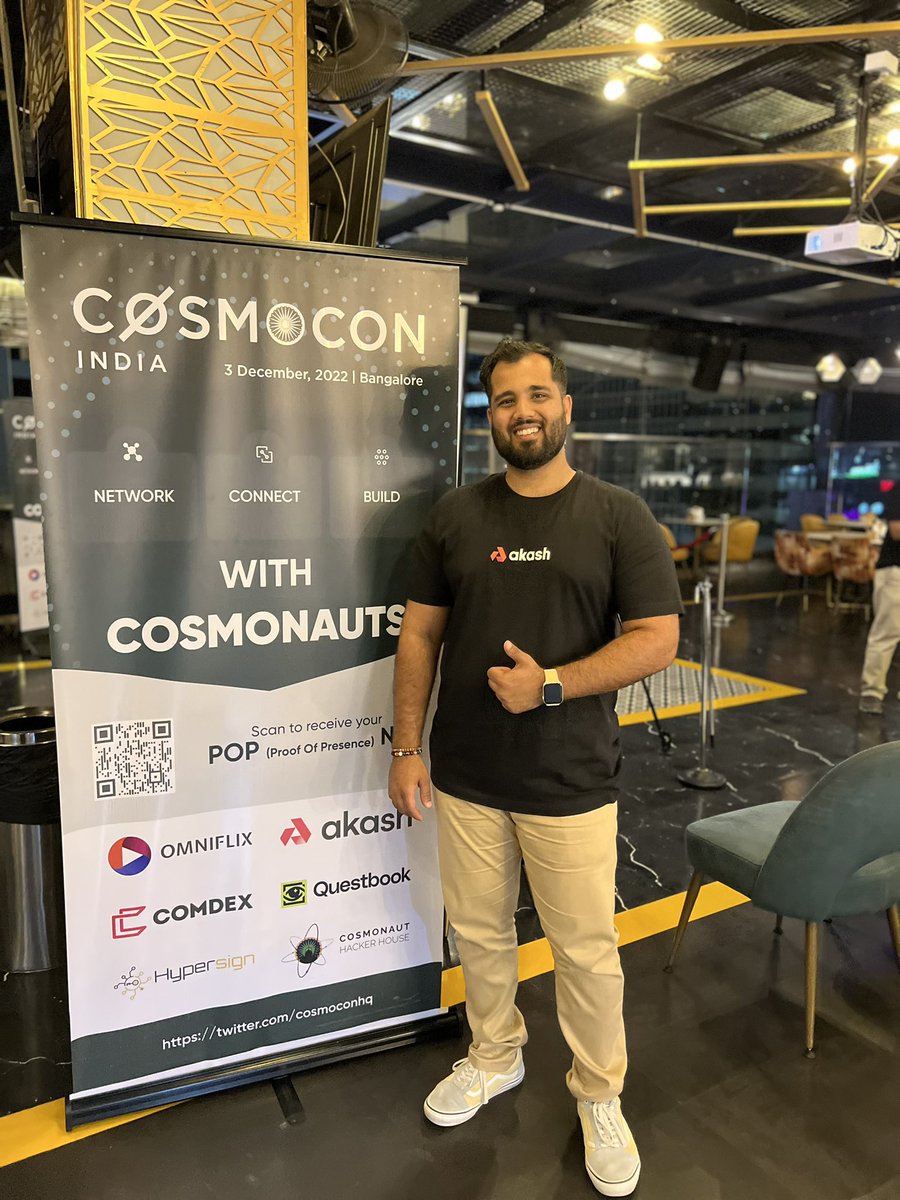 Ali_the_Curios's tweet photo. We are building the @cosmos community in India 1 step at a time 💪

To all my fellows in @ETHIndiaco, come explore Cosmos. Soverign App Chains with Interoperability is the future!!! 🚀🚀🚀 https://t.co/X54cbtSKcB