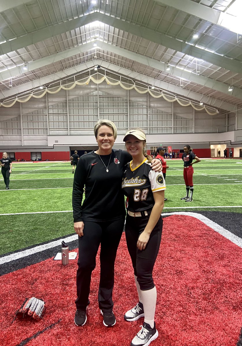 I had a great time at <a href="/BallStateSB/">Ball State Softball</a> camp today!! Thank you so much <a href="/Coach_LWood/">Lacy Schurr (Wood)</a> and <a href="/JordanLMcNary/">Jordan McNary</a> for having me, I learned a lot!