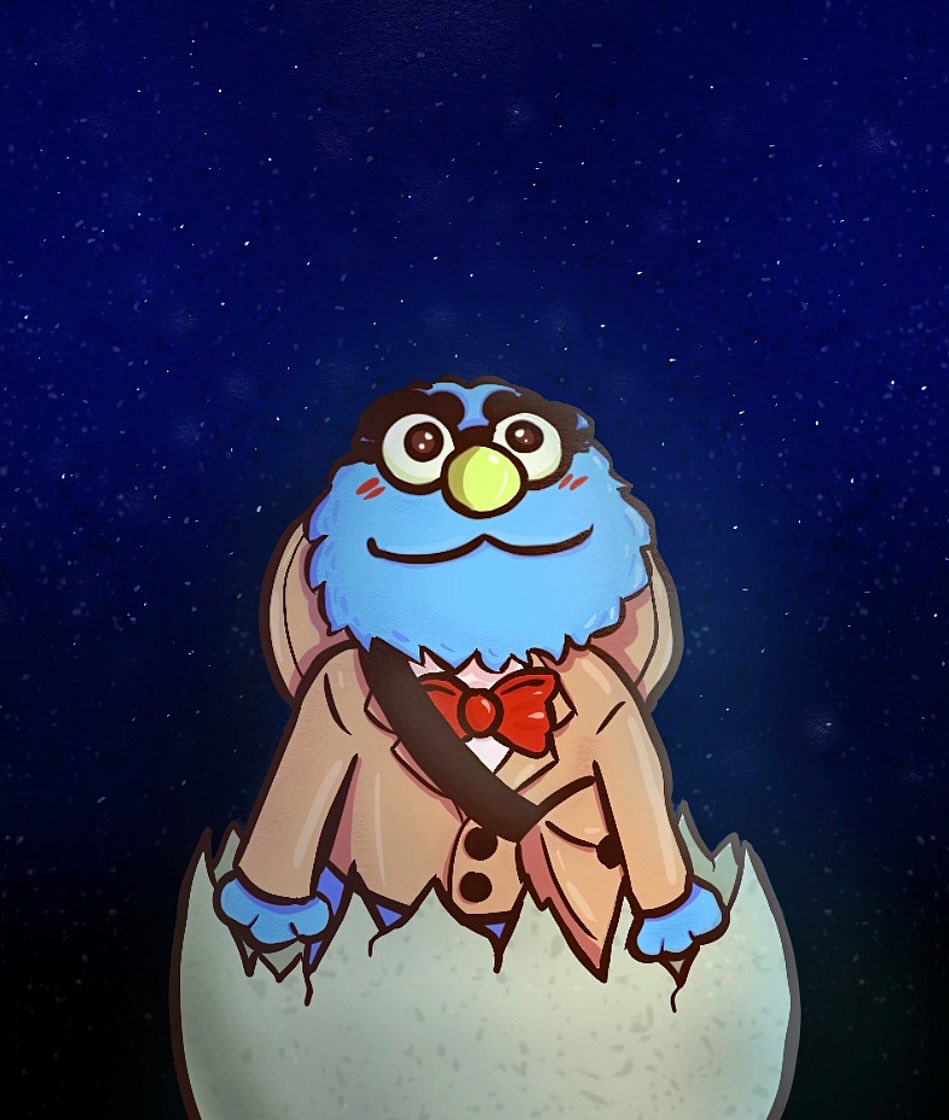 lexscape_'s tweet image. the professor is looking at constellations 🌌 #puppethistory #puppethistoryart #puppethistoryfanart