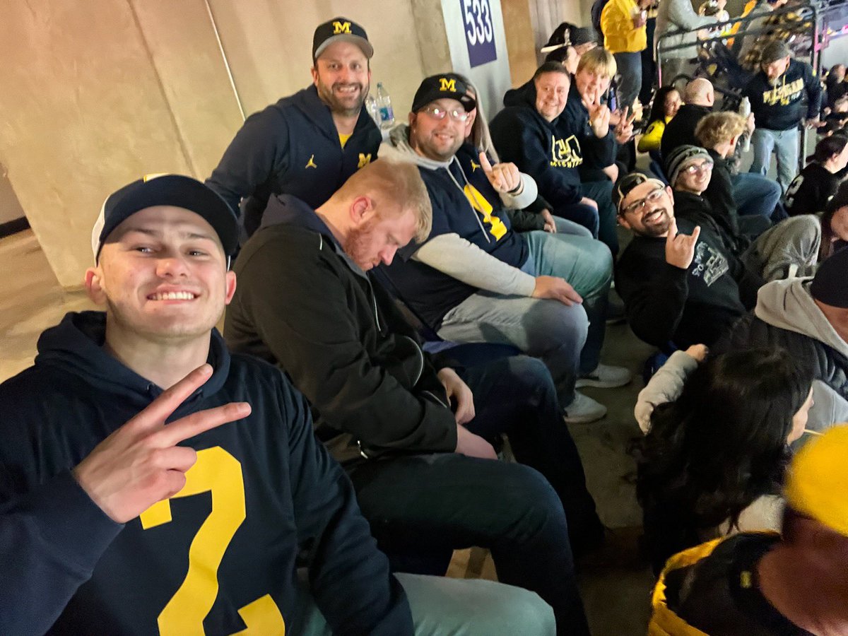 goblue_1977's tweet photo. @bigten #B1GFCG @smallz20 
$80 for gas to the game $200 for game ticket
Falling asleep before game starts PRICELESS! https://t.co/WGxN6u621a