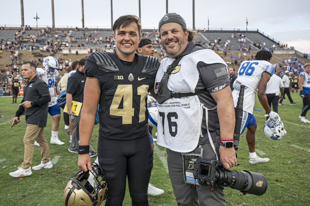 #B1GFCG Happy 50th bday @KrockPhoto while celebrating Purdue vs Michigan!