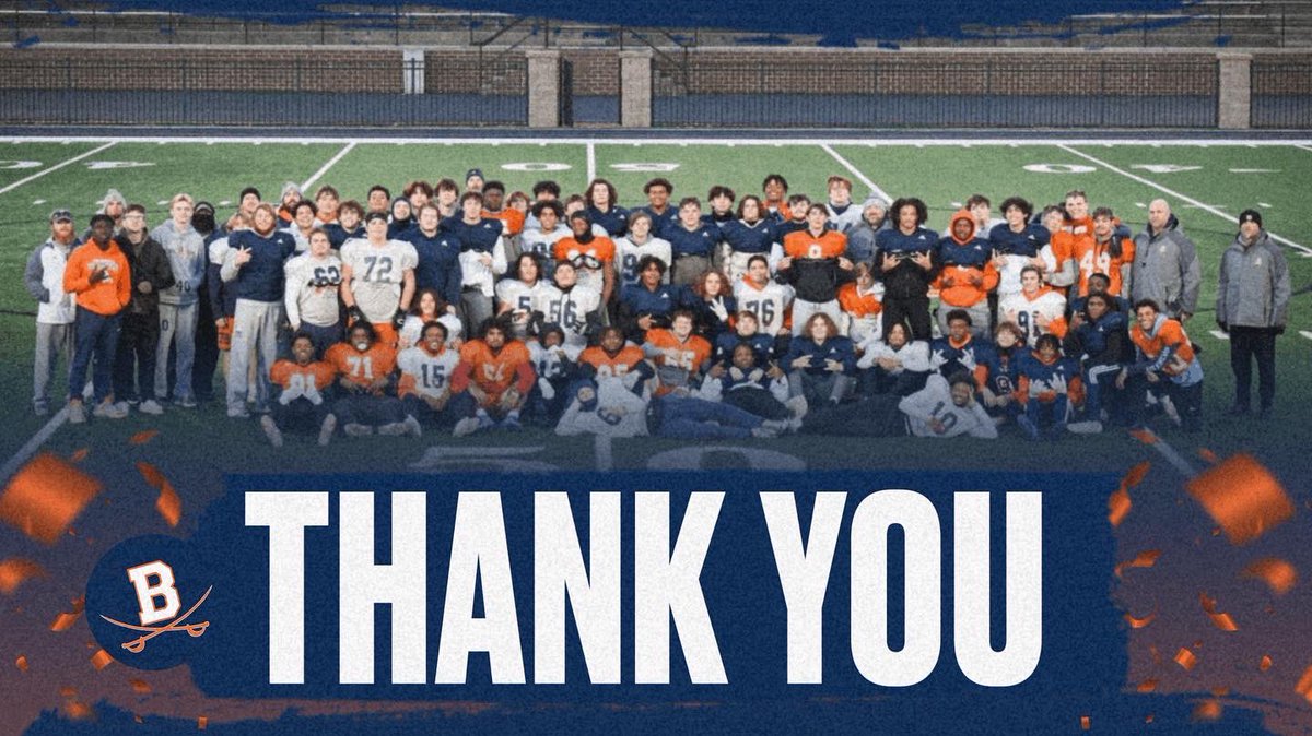 Thank you,seniors! Y’all gave everything you had for Shackle Island and are incredible young men and role models for future Buccaneers! Y’all built on the foundation that was laid by previous classes and raised the bar! You will forever be a Buccaneer!!

#ShackleIslandForever