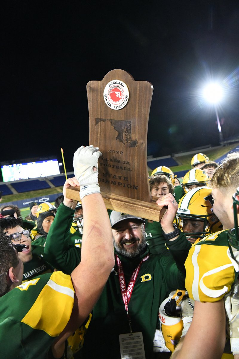 Congratulations to the Damascus Hornet on their championship.
Damascus HS wins the 3A state title.
Quince Orchard HS wins the 4A State title.
MoCo high school football is cleaning up this year!!