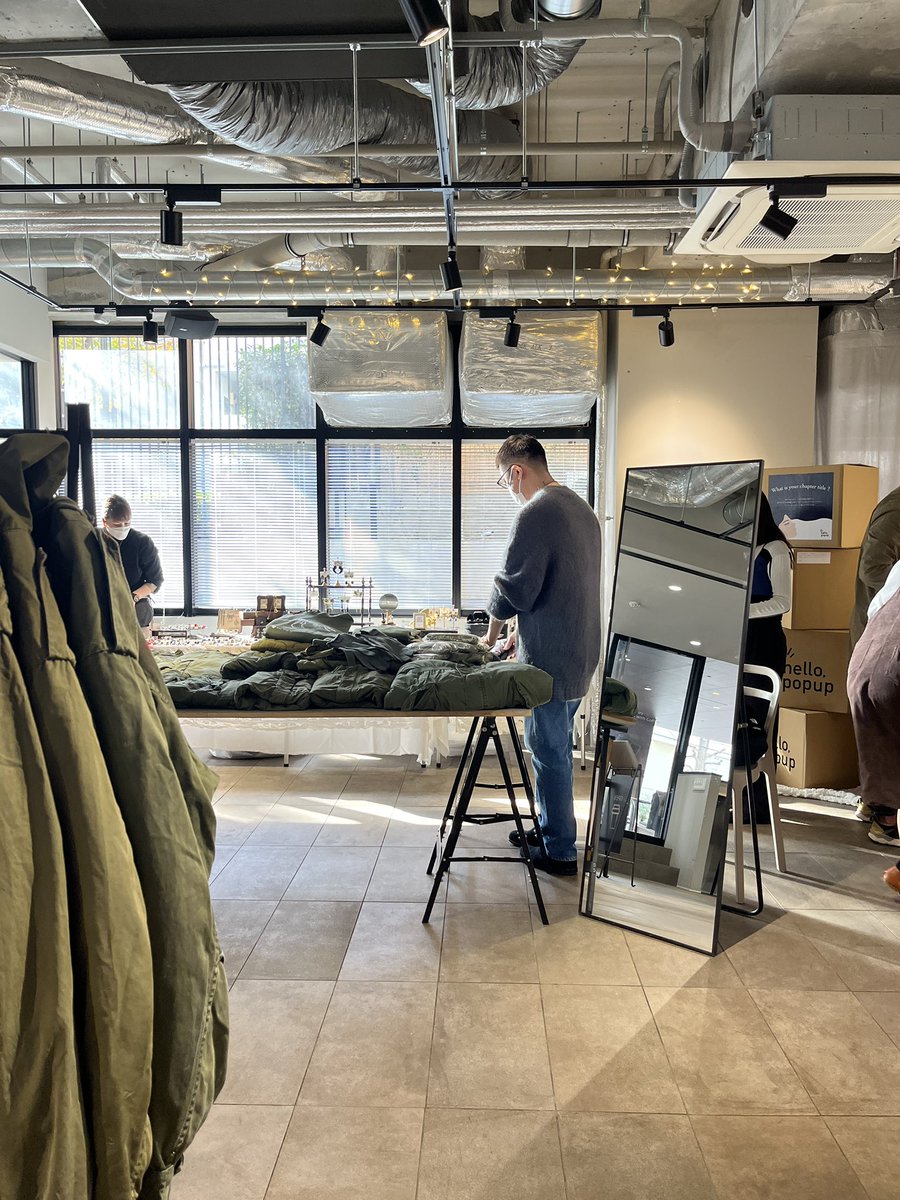 POPAP_JP's tweet image. 今日は1日中目黒でポップアップです✨
普段の運営メンバーもお店にいるので是非遊びに来てください！
#hellopopup #opennakamegurp