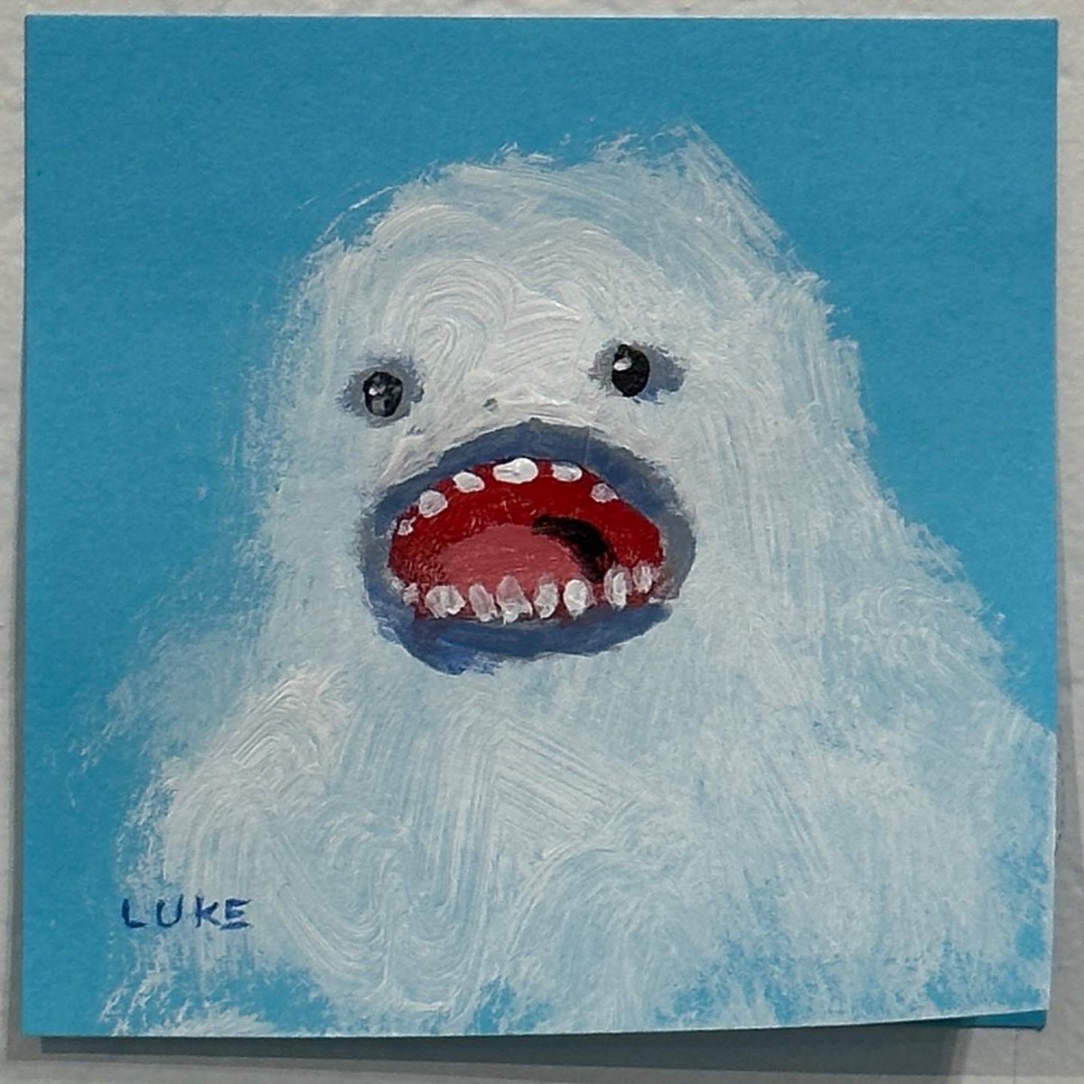 lukechueh's tweet photo. My contribution to @giant_robot’s #postitshow
Opening tonight! https://t.co/hkj48zHKKG