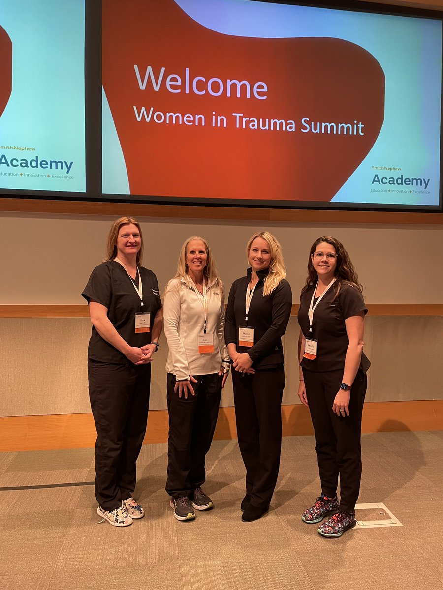JanaDavisMD's tweet image. Enjoyed meeting everyone at the Women in Trauma Summit! Until next year!
Special thanks to amazing, bright co-faculty for making it a success: Dr Lisa Cannada, Dr Jennifer Jerele and Dr Sharon Babcock.
@lisacannada @otatrauma #womensurgeons #traumabosses
