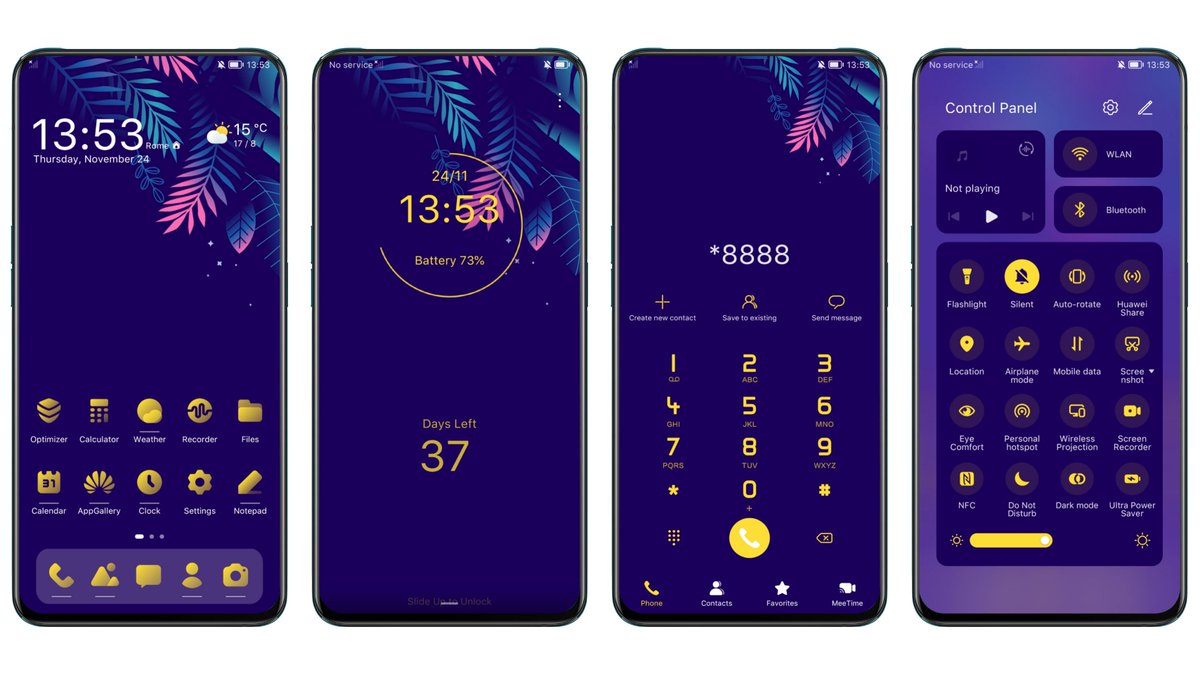 emuitheme's tweet photo. Frond Theme for Huawei EMUI and Honor MagicOS @emuitheme https://t.co/wqe4PVjpoC 
#EMUI13 #Huaweitheme #Honortheme #HarmonyOStheme #EMUItheme #MagicUItheme #Huawei #Honor #HarmonyOS #EMUI #MagicUI https://t.co/UkU1atfnc7