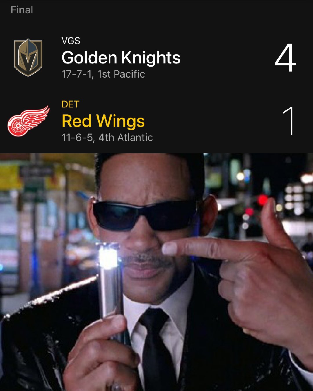 Men In Black Finals Meme