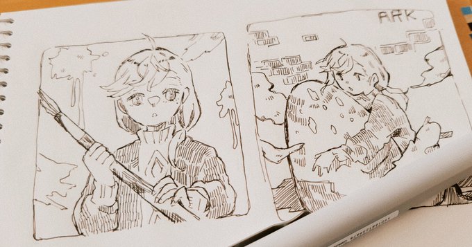 ペン久々 