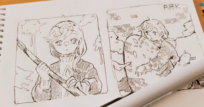 ペン久々 