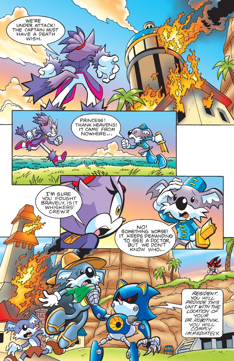 From Sonic Universe issue 1