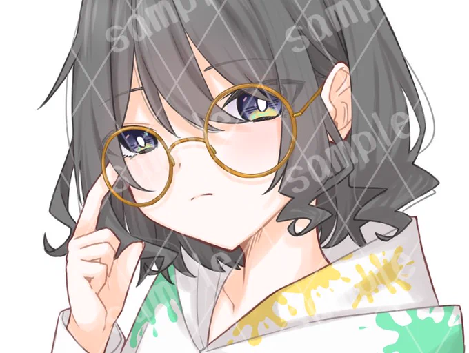 ご依頼頂きました〜!ありがとうございます #SKIMA #Commission 
