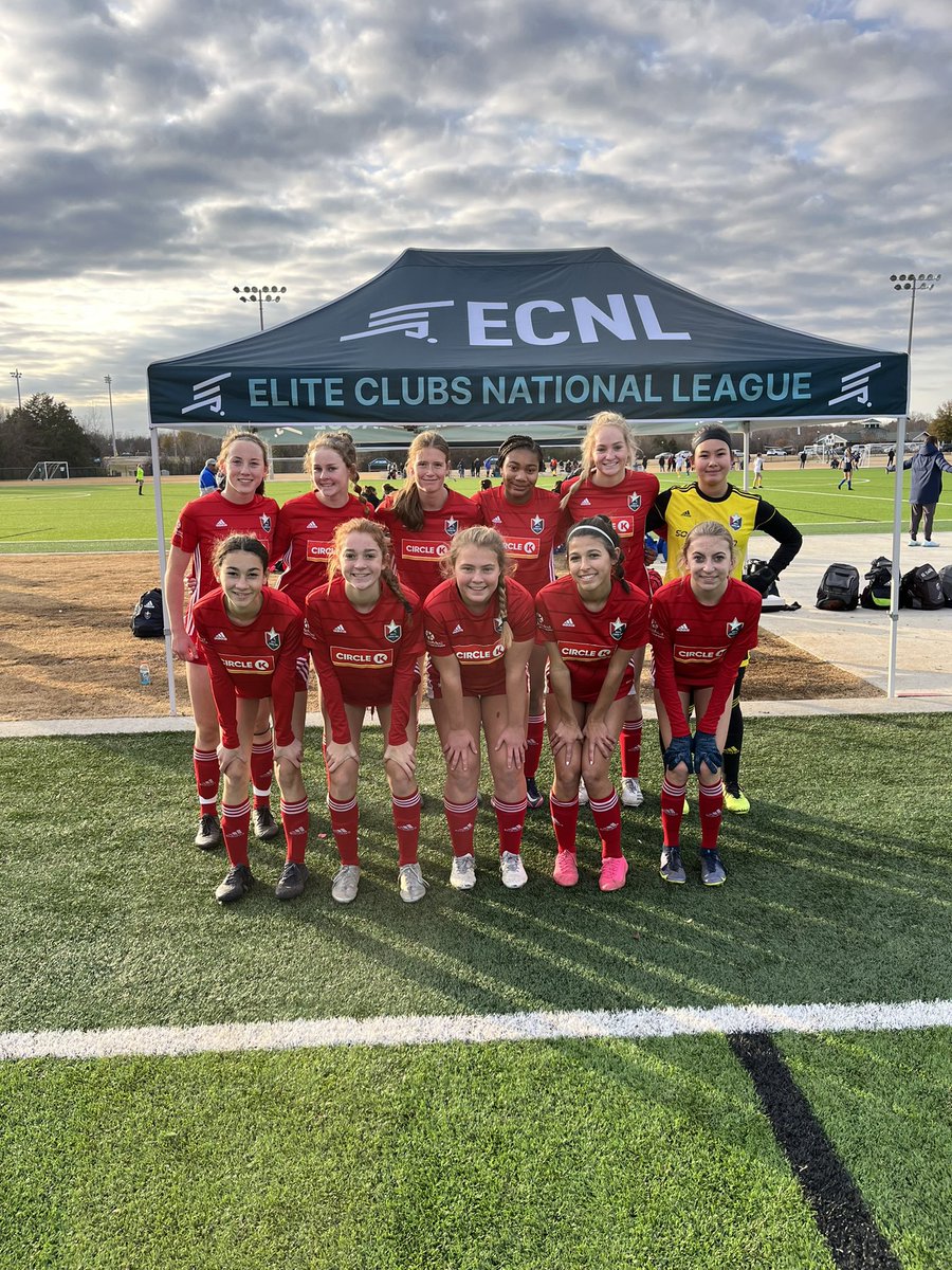 NCFC_ECNLGirls's tweet photo. Starting XI for 07 ECNL today at the @ECNLgirls Tennessee event - the team came together with a quality performance for a 1-0 victory over Kings Hammer. @NCFC_Youth https://t.co/CTWA8IWiZM