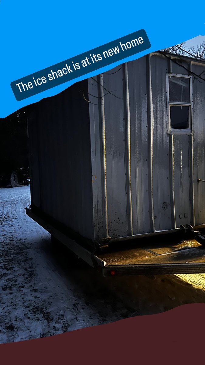 noahsalzer12's tweet photo. Welcome home, Shack!
#icefishing #Minnesota #fishing https://t.co/RuGxyZ5vBr