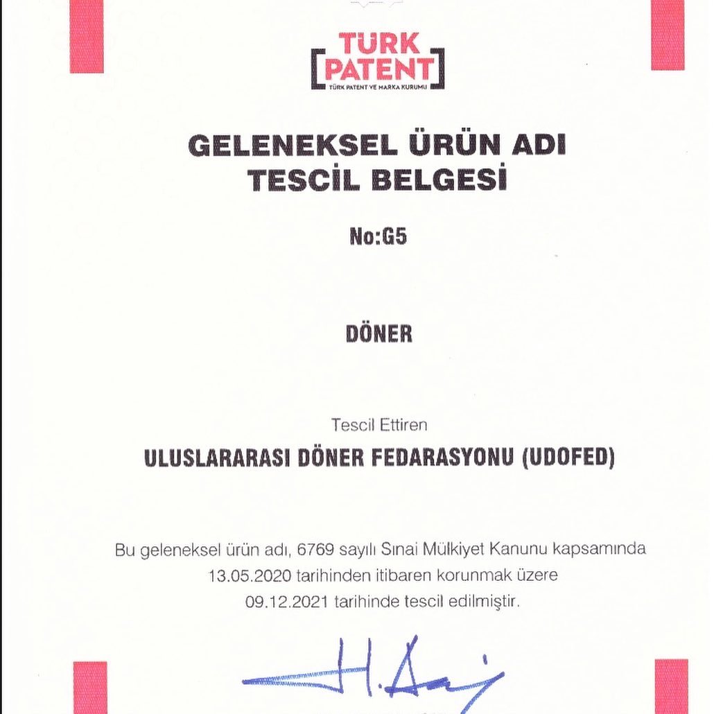 #Döner #Ülkemizin Sadece Bir Yemeği Değildir.
#Kültür #miras #sosyal ve #ekonomi gücüdür.