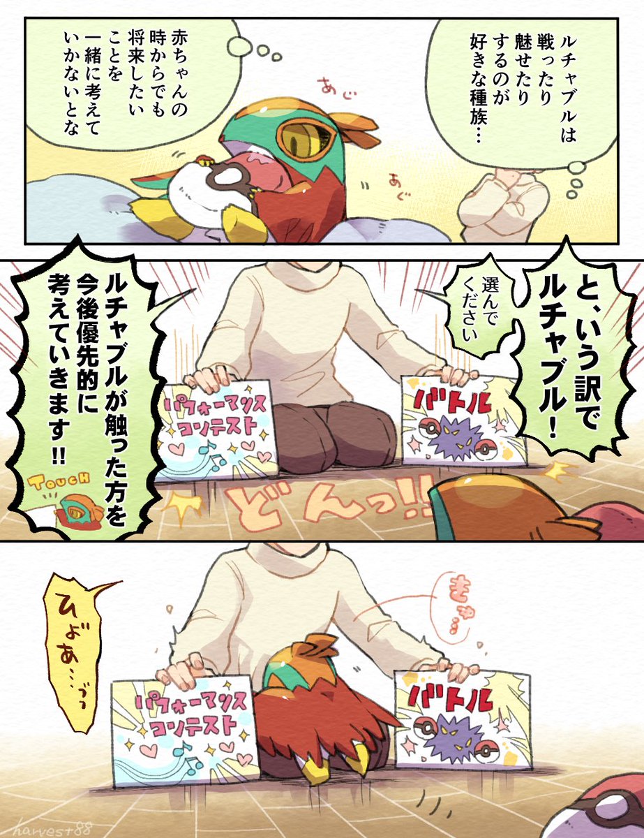 赤ちゃんルチャチャと将来の夢 