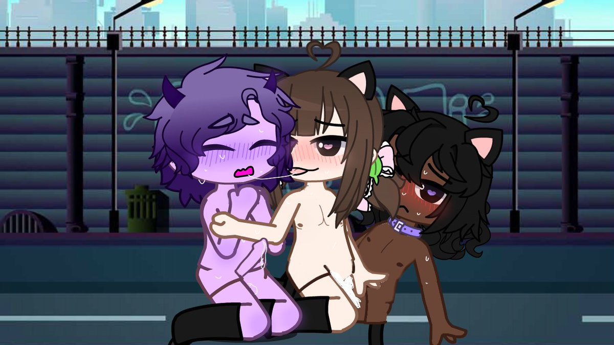 nyahnahh's tweet photo. You catch me Master Meowbahh, Jellybean sama and me having fun in the back ally #gachansfw #gachaheat #gachameowbahh #gacha #gachagay #gacharule34 #gachajellybean #meowbahh #jellybean #OwO https://t.co/eSFmgFbSC1