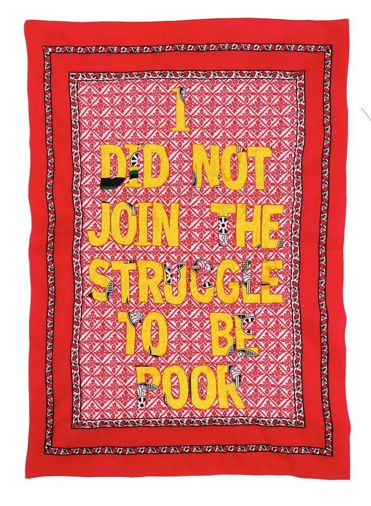 I DID NOT JOIN THE STRUGGLE TO BE POOR, Lawrence Lemaoana, 2015