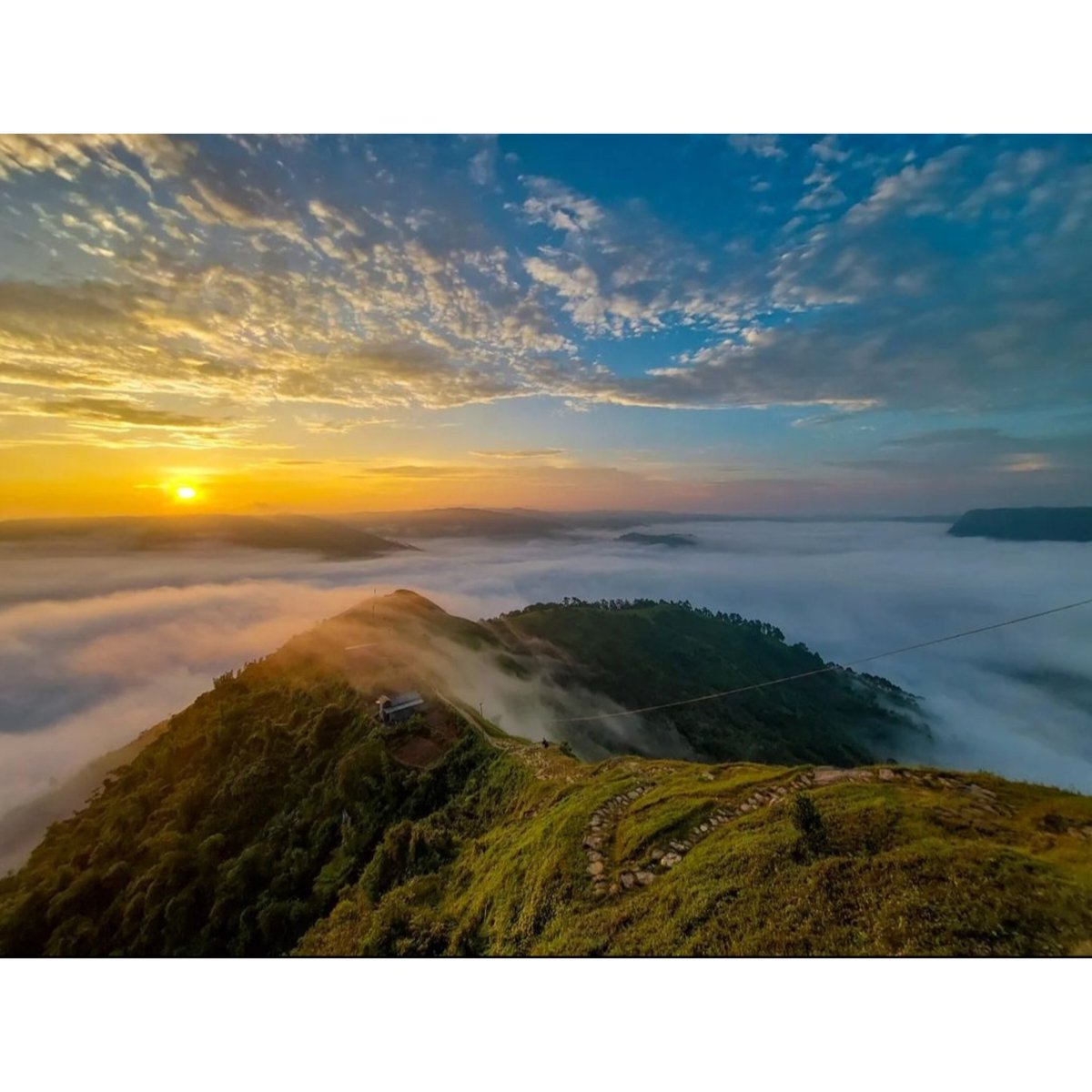 NortheastToday's tweet photo. #Photogram | Glorious morning 🌤️💛

📍 Meghalaya 

#Meghalaya #Meghalayatourism #meghalayadiaries #hiddenbeauty #unexplorenortheast #Meghalayatrip #discovermeghalaya #Adventure #nature #wanderlust #unciatrails #neindia #northeastindia 

📸  Instagram @misonwell_rangtong https://t.co/Y5TCfm5T8J