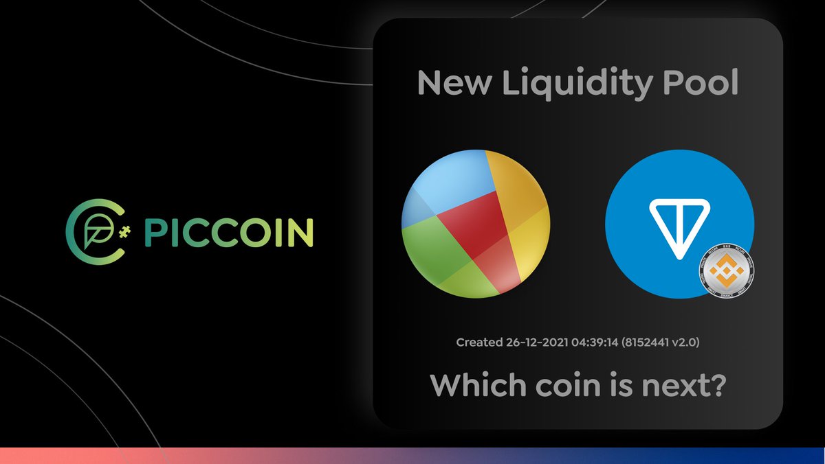🧩 Official Coin PIC-TRADE | PICCOIN tweet media