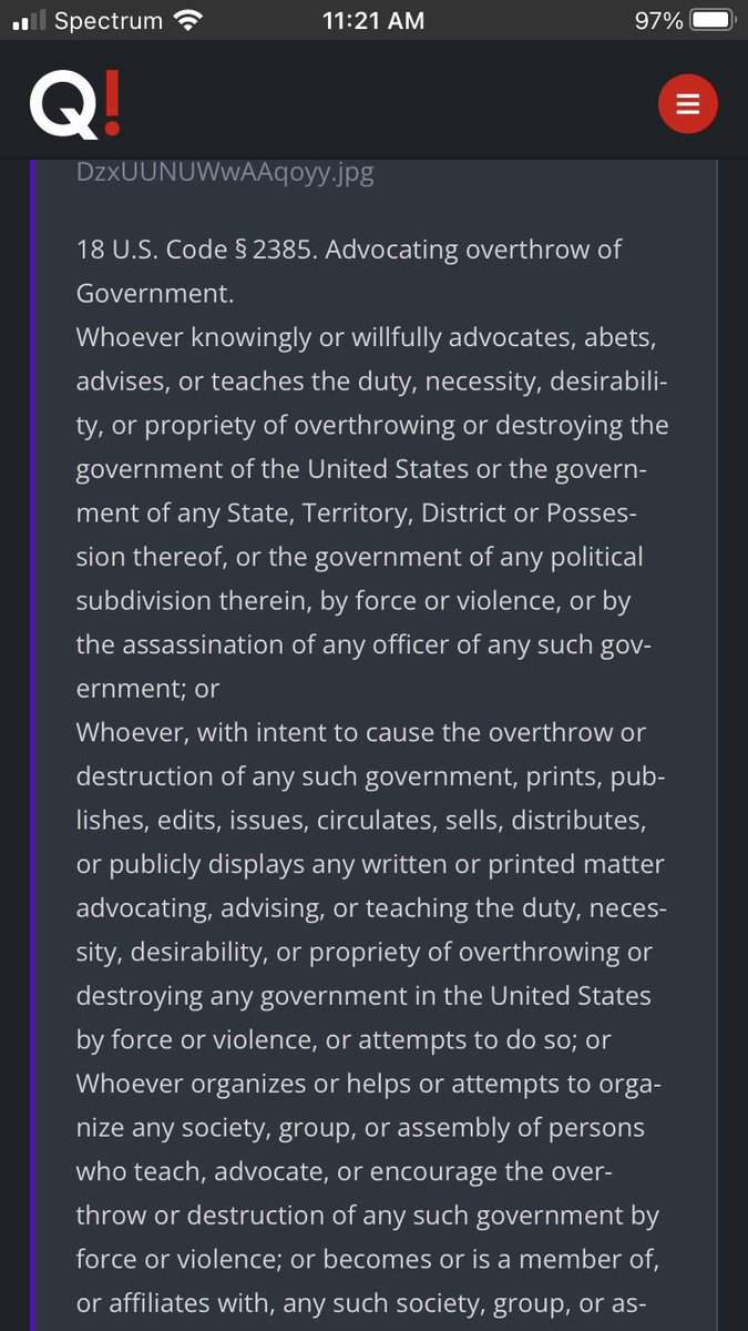 TravGunner7's tweet photo. #TreasonHasConsequences https://t.co/VycsWvWZiE