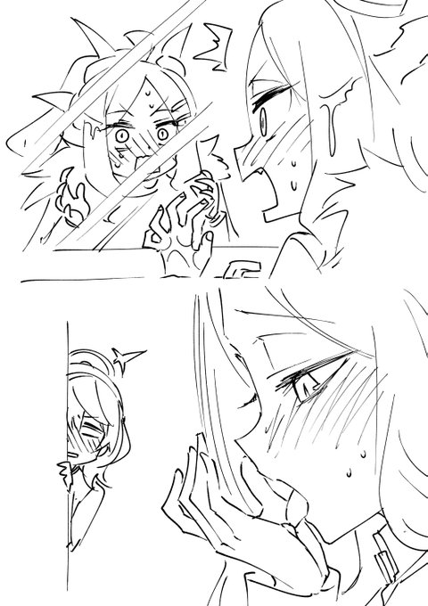 トイレ後に何かに気づいたヒナ 