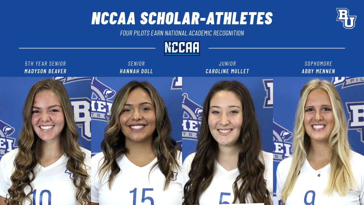 Four Pilots earn NCCAA Scholar-Athlete recognition.
