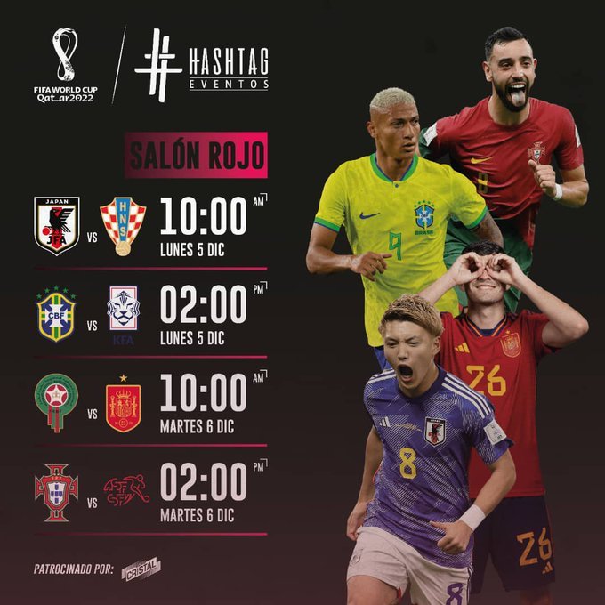 GarotosCuba's tweet photo. Comienza la fase Mata-Mata como se conoce en #Brasil 💛💚 desde nuestra casa #SalonRojo🔴 del Capri y #HashtagEventos🎶⭐. Esperamos a toda la torcida canarinha ahí. https://t.co/pzUrkajrE9