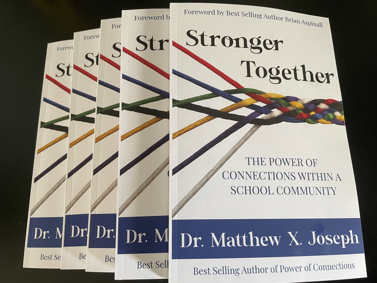 MammothEDU's tweet image. BOOK GIVEAWAY!!!
To celebrate the 1 year anniversary of bestselling author @MatthewXJoseph’s release of Stronger Together we are giving away 5 copies. 

RT to win!
#codeebreaker #xfactoredu #mammothlearning #aussieED