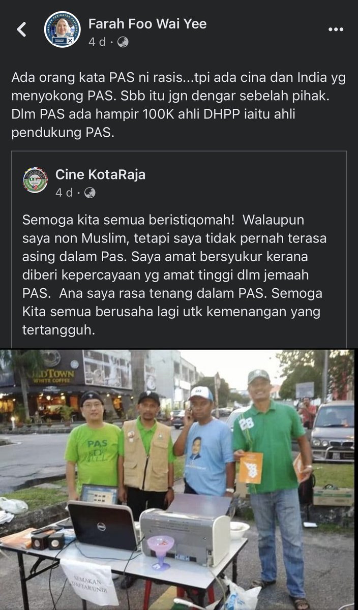 hafezmedecin's tweet photo. @RashidYusoff11 Sejak dulu sampai skrg.
Sebut je DAP. Terus timbulkan sentimen perkauman nk bg nmpk @PASPusat @SanusiMNor rasis.
Sdgkan YB DAP berkempen lagi teruk.
Takut sgt dgn PAS. YAB Sanusi tutup judi. Kenapa marah? Takutkan orang? X mmpk ke agenda DAP tu? https://t.co/2xkhSrAvKf
