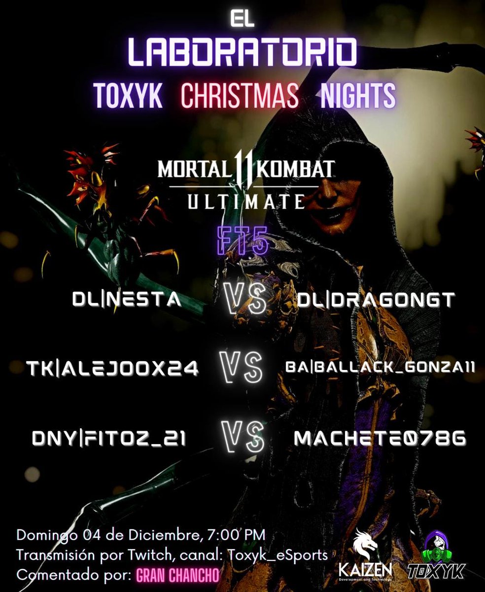 EsportsToxyk's tweet photo. Primer velada navideña por el laboratorio de Toxyk_eSports 😎👊🏼💪🏼☢️💥☣ y q mejor manera de iniciarla que con un pequeño MM 💵🤭🎅🤶🎄!! @rrejy89 @knoxz0110 @DarkLegacyDL @PayesHenry @Sir_Nesta13 @TK_Ale_CR @parzivalxi1 @TeamBloodA https://t.co/ybXg2xQD0E