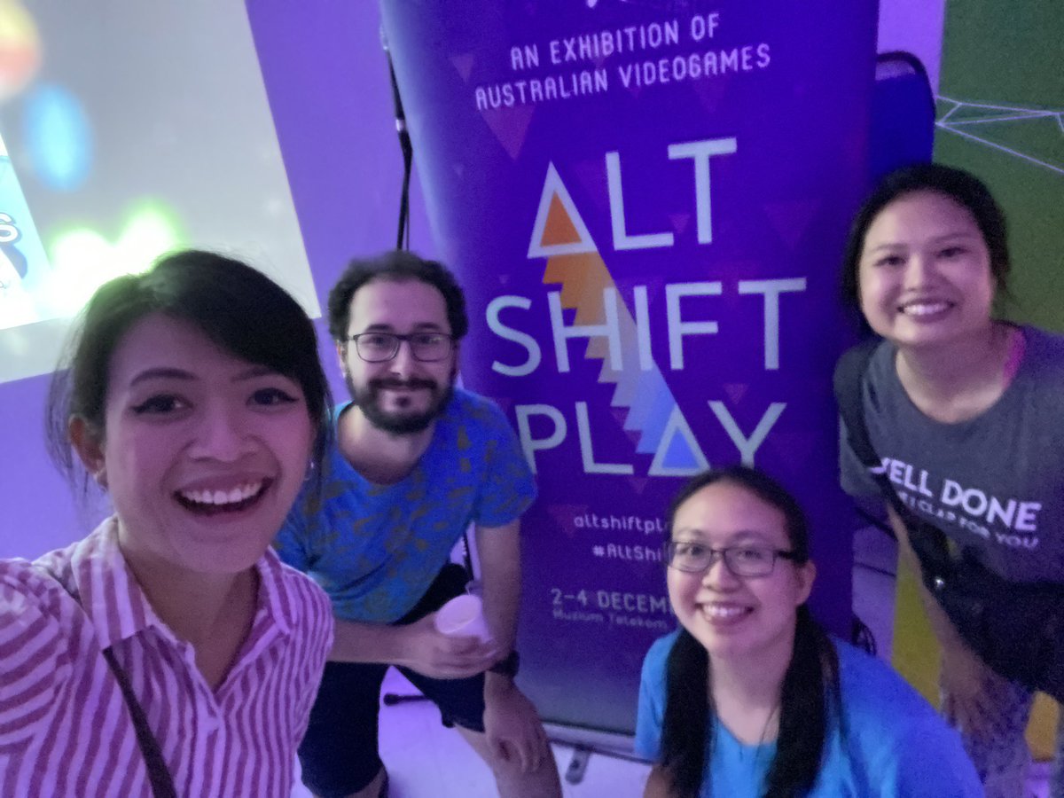 studioanisa's tweet photo. Hey if you’re in KL today, it’s your last chance to catch #AltShiftPlay at Muzium Telekom - they’re showcasing the best of indie games from Australia!

Extremely proud of @MrChad and team for pulling this off 🎉🎉 https://t.co/UdWK1Nqxjq
