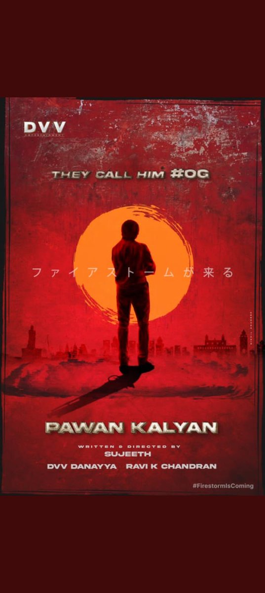 JohnnyPawan7's tweet photo. We are extremely elated to associate with @PawanKalyan Garu, for our next production.⚡️⭐️ 

Directed by @SujeethSign, DOP by @DOP007.

#FirestormIsComing 🔥🔥 https://t.co/WDkaiFzUXb