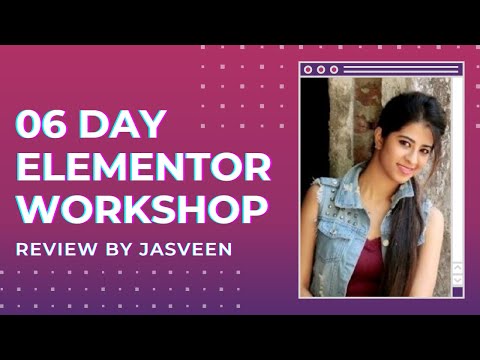 learnwptutorial's tweet photo. 06 Day Elementor Workshop Review by Jasveen Sethi - Learn Elementor to Design WordPress Websites
Watch @ https://t.co/Ove7FHTvON https://t.co/yU1DxWzZPE