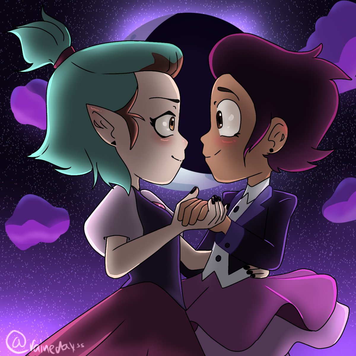 they're both adorable with each other <3 #lumity #lumitytoh #Lumityfanart #TheOwlHouse