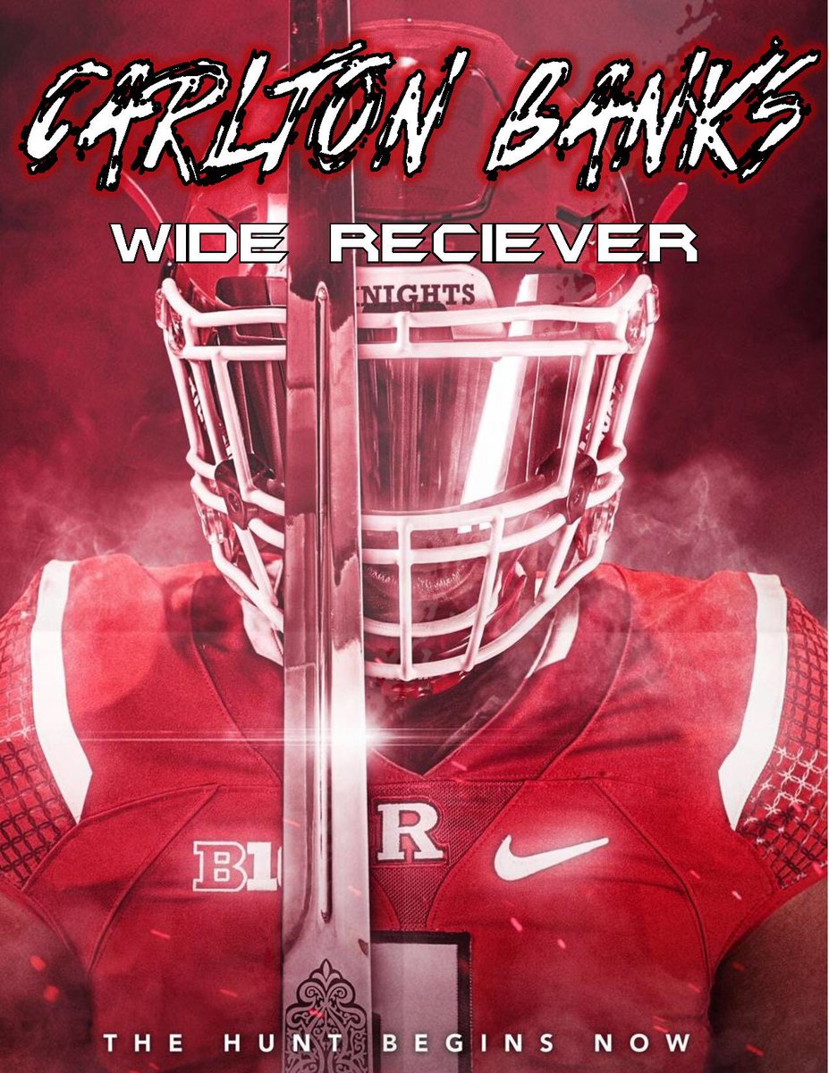 Rutgers is happy to announce our first signing as the Scarlet Knights. Former <a href="/ECFL_SailFish/">Palm Beach Sailfish</a> WR Carlton Banks! #ECFLsim